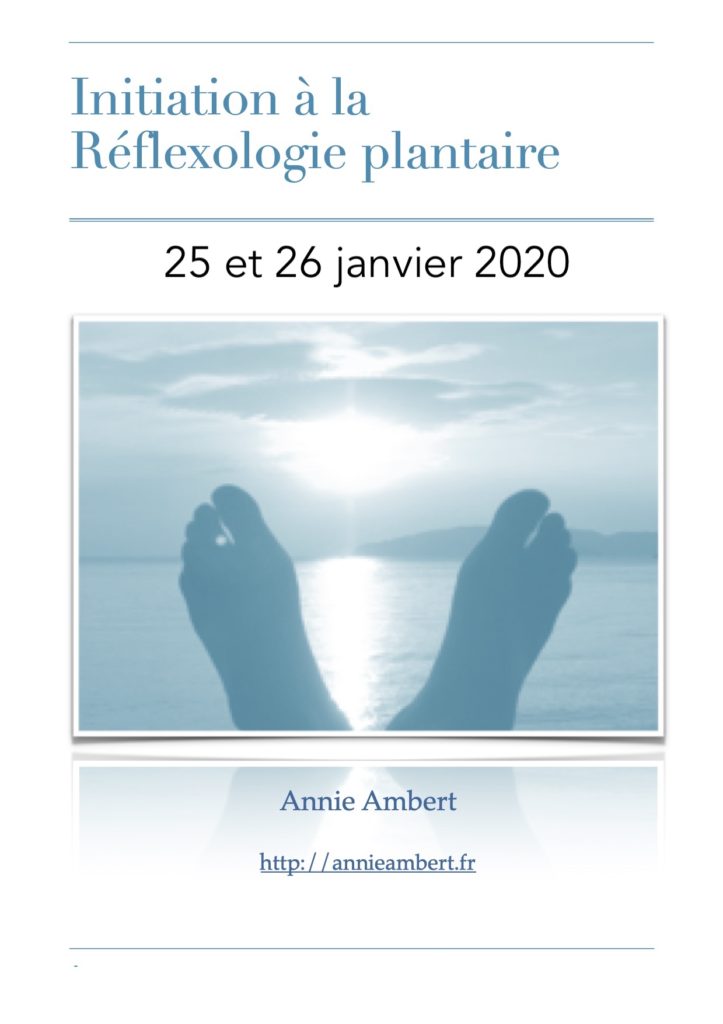 Initiation réflexologie plantaire
Annie Ambert