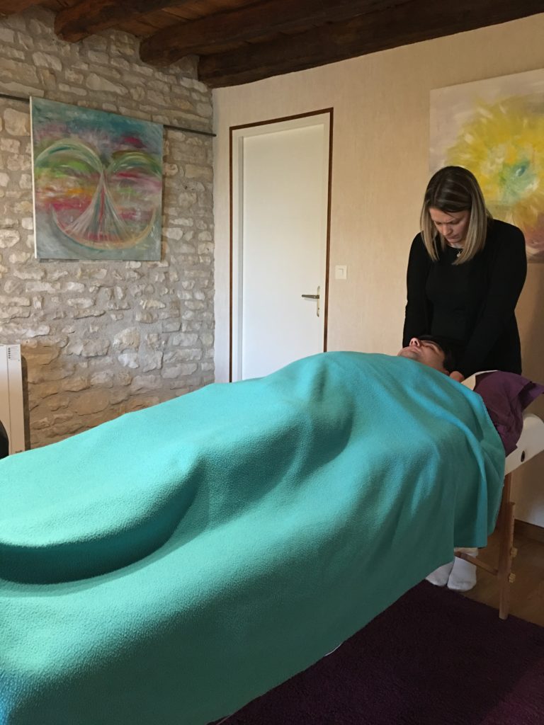 1er soin complet pour Sandrine, pratique parfaite!